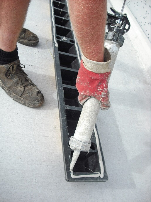 Wheel Stop Installation with Adhesive